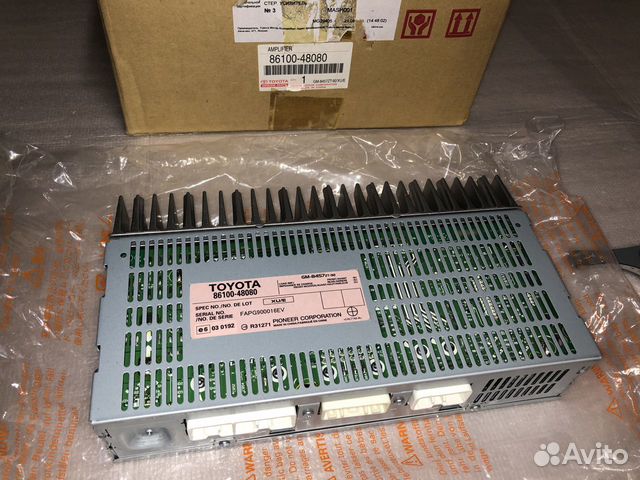 Усилитель акуст системы lexus RX 300 8610048080
