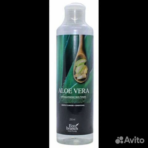 ECO branch тоник для лица С экстрактом алоэ aloe v