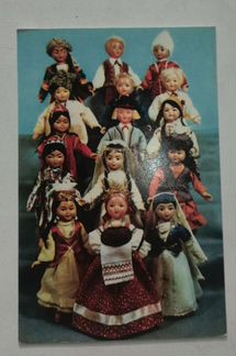 Куклы СССР, открытки