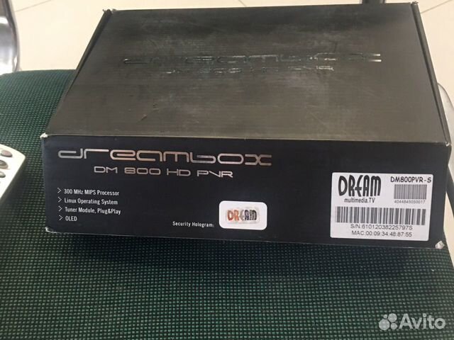 Ресивер dreambox DM 800 HD PVR