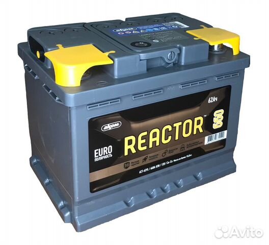 Новый аккумулятор akom Reactor 62Ah 660А Е\П