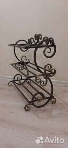 Обувница в прихожую кованная