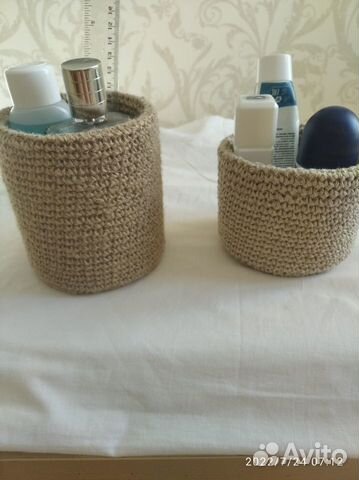 Корзины из джута