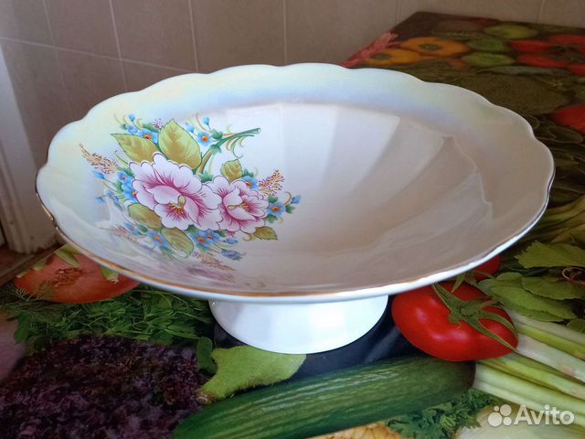 Ваза для фруктов СССР