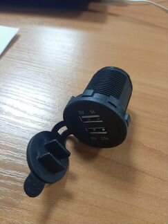 Подзарядка USB встраиваемая влагозащищёная