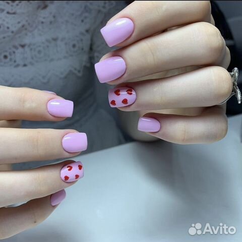 Маникюр с покрытием гель лак