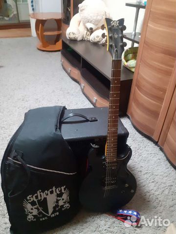 Электро гитара и комбо уселитель