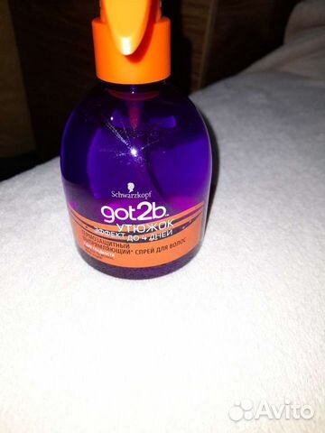 Термозащитный выпрямляющий спрей для волос