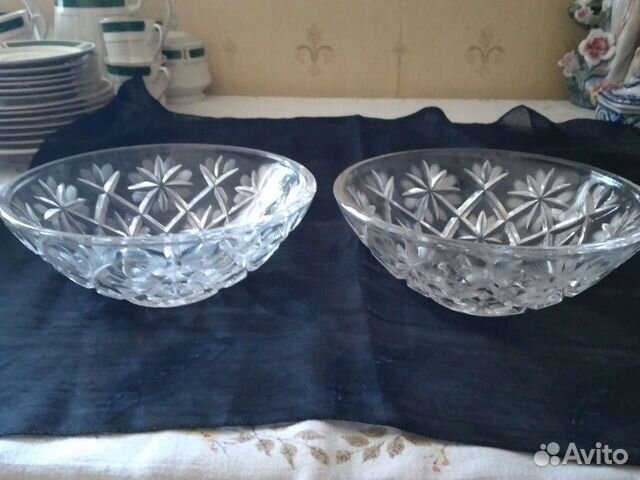 Салатник хрустальный
