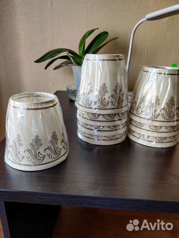 Плафоны (абажуры) для люстры, настольной лампы е14