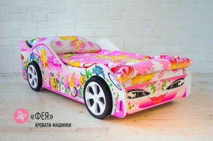 Детская кровать машина 