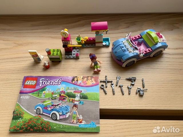 Lego Friends кабриолет Мии 41091