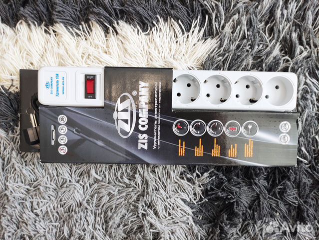 Сетевой фильтр Zis (3 метра, 10 Ампер)