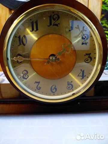 Часы настольные СССР весна