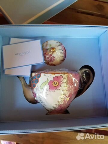 Чайник 370 мл Wedgwood Butterfly Bloom