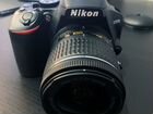 Nikon D3500 KIT 18-55 VR (пробег 3095 снимков) объявление продам