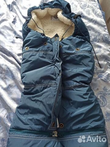 Конверт детский зимний на овчине