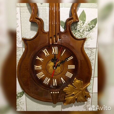 Часы из дерева