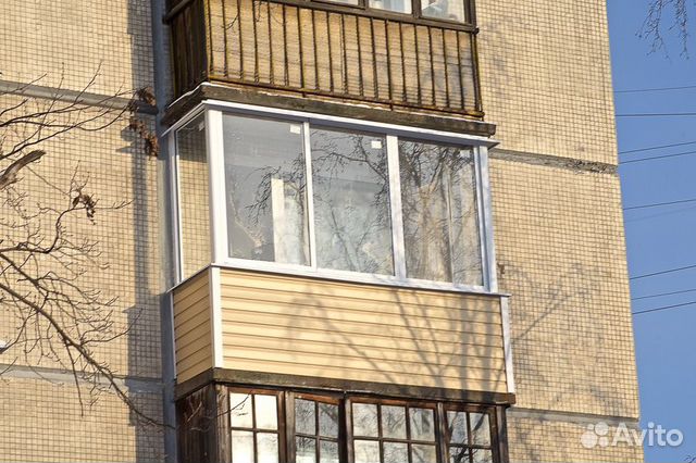 Раздвижной балкон в 