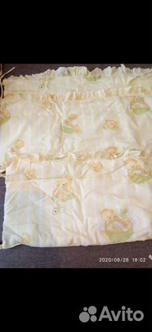 Бортики на кроватку