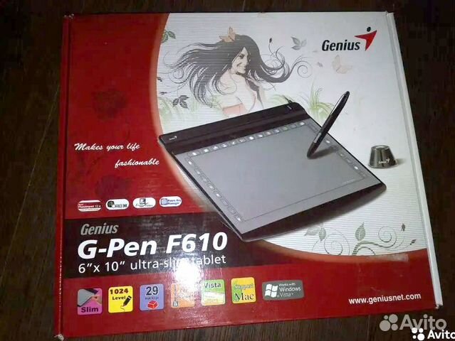 Графический планшет Genius G-Pen F610