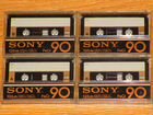 Аудиокассеты Sony FeCr 90 Type III (1978-81)