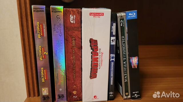 3D,Blu- Ray,Steelbook,Коллекционные издания