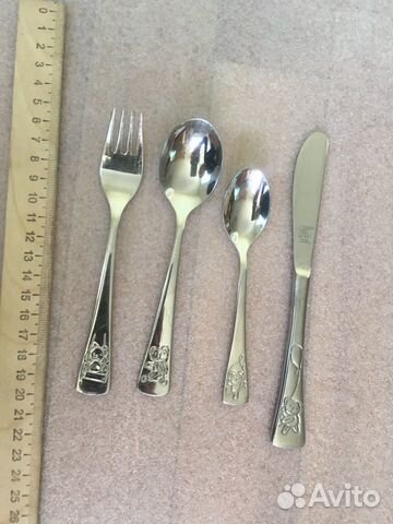 Набор детских столовых приборов 