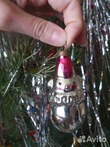 Редкая ёлочная игрушка СССР 
