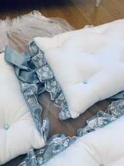 Шикарный комплект бортиков каретная стяжка