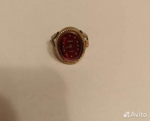 Часы-кольцо ссср. Позолота. Au
