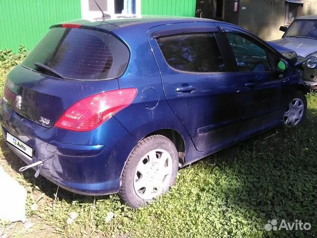 Peugeot 308 1.6 AT, 2008, битый, 160 000 км