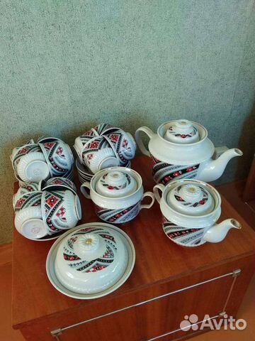 Чайный сервиз времен СССР