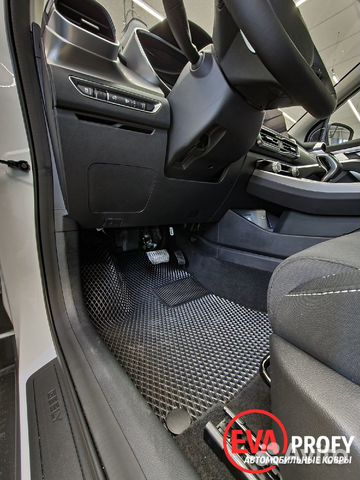 Ева коврики 3D на Geely Coolray