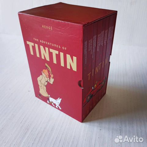 Tintin набор английских книг