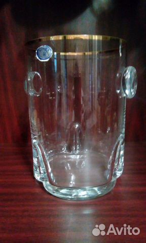 Ведёрко хрустальное Богемия