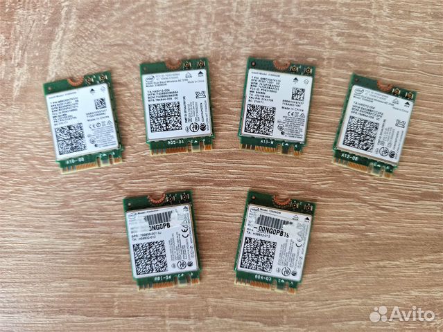 Wifi модули M.2 для ноутбука - двухдиапазонные