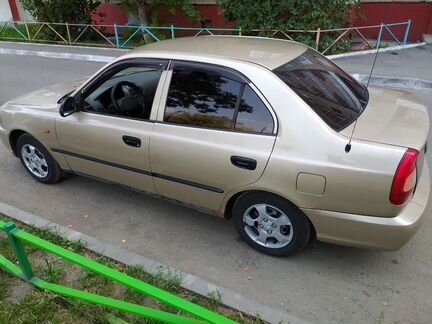 Hyundai Accent 1.5 МТ, 2006, 190 000 км