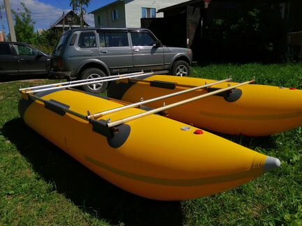 Катамаран монобаллоный пвх