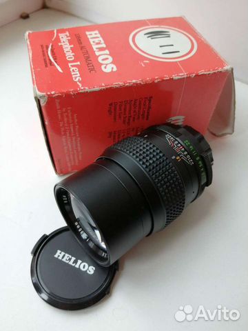 Объектив Helios 135/2,8, новый,производство Япония