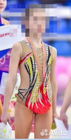 Купальник Б/У для художественной гимнастики