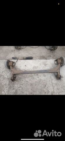 Задняя балка ваз передний привод