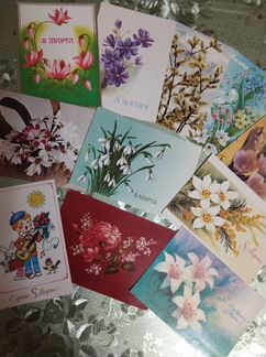 Открытки времен СССР (80-ые)