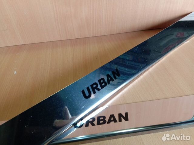 Накладки на пороги LADA Niva Urban (нержавейка)