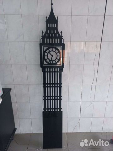 Наклейка Биг Бен на оргстекле