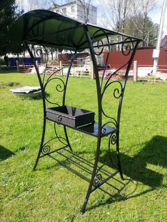 Кованые мангалы с крышей