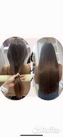 Наращивание волос микрокапсулы 24 часа