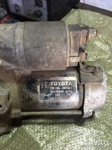 Стартер toyota