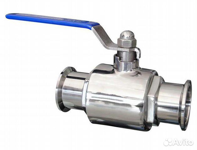 Шаровой кран с кламп соединением 1,5 и 2 дюйма