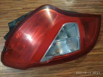 Фонарь Задний Левый ssangyong actyon new 2013